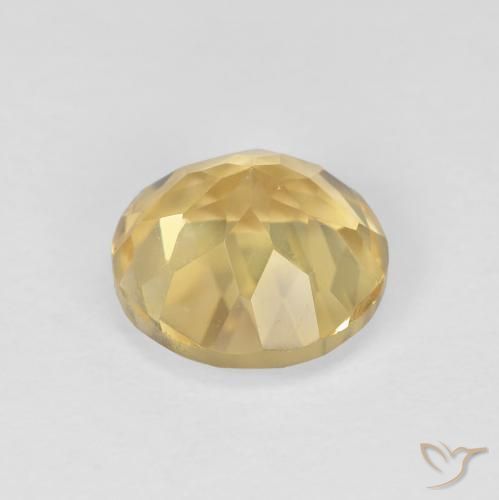 Citrino Dorato naturale da 1.81 ct, Rotondo, VVS