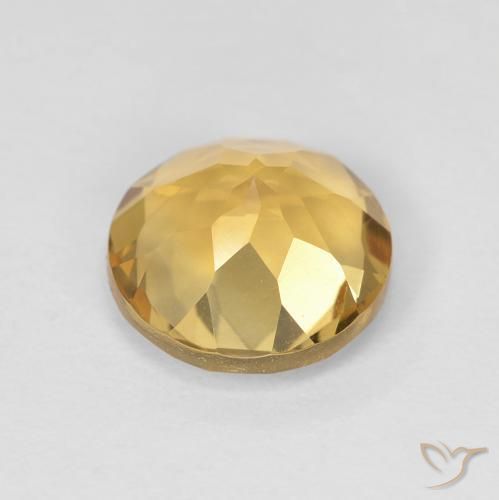 Citrino Dorato medio naturale da 1.80 ct, Rotondo, VVS