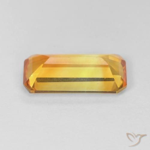 Citrino Oro naturale da 3.41 ct, Ottagonale / Taglio smeraldo, VVS