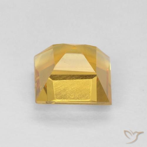 Citrino Dorato medio naturale da 0.90 ct, Quadrato, VS