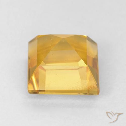 Citrino Dorato medio naturale da 1.06 ct, Quadrato, VS