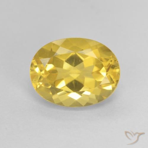 1.93ct Naturale Arancio dorato Citrino, Ovale, VVS-VS