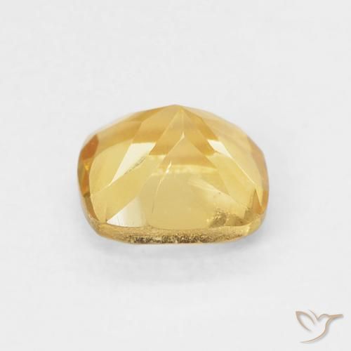 Citrino Oro chiaro naturale da 0.53 ct, Cuscino, VS
