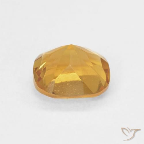 Citrino Medium Light-Golden naturale da 0.49 ct, Cuscino, VVS-VS