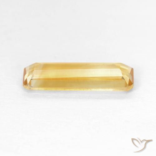 Citrino Medium Dark-Golden naturale da 1.14 ct, Ottagonale / Taglio smeraldo, VVS-VS