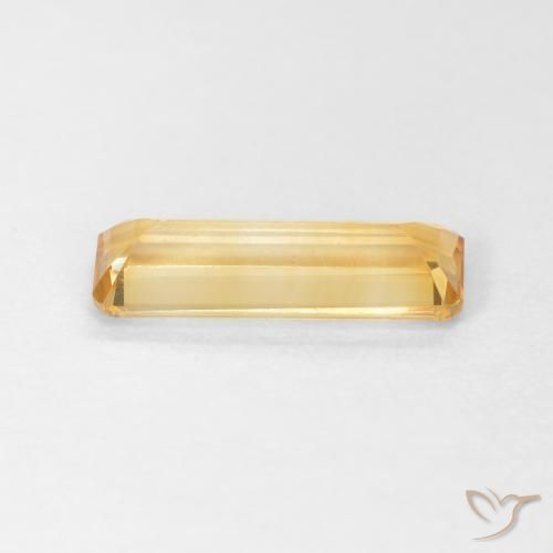 Citrino Arancio-Oro naturale da 1.26 ct, Ottagonale / Taglio smeraldo, VVS-VS
