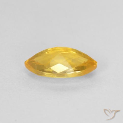 Citrino Dorato naturale da 0.88 ct, Taglio marquise, VS