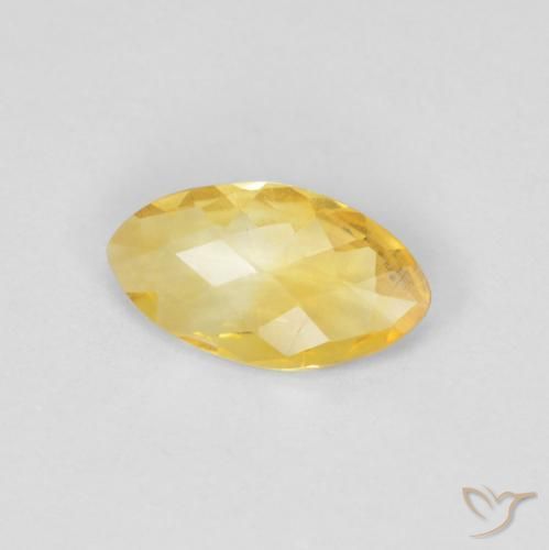 Citrino Dorato naturale da 0.62 ct, Taglio marquise, VS