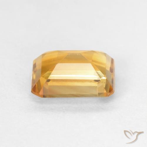 Citrino Arancio intenso-OroG naturale da 1.49 ct, Ottagonale / Taglio smeraldo, VVS-VS