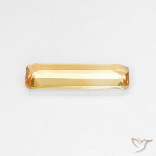 Citrino Top Oro naturale da 1.03 ct, Ottagonale / Taglio smeraldo, VVS-VS