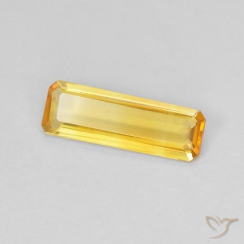 Citrino Oro brillante naturale da 0.94 ct, Ottagonale / Taglio smeraldo, VVS