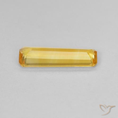 Citrino Oro brillante naturale da 0.94 ct, Ottagonale / Taglio smeraldo, VVS