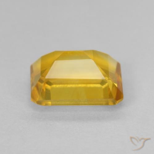 Citrino Dorato naturale da 1.64 ct, Ottagonale / Taglio smeraldo, VVS