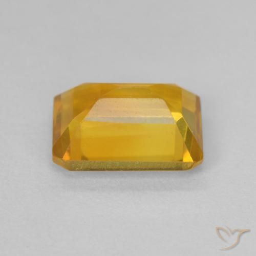 Citrino Dorato scuro naturale da 1.40 ct, Ottagonale / Taglio smeraldo, VVS