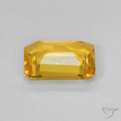 Citrino Dorato naturale da 1.18 ct, Ottagonale / Taglio smeraldo, VVS