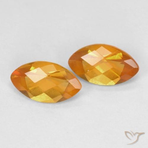 Gemme di Citrino Oro naturale da 1.70 ct, Taglio marquise, VS