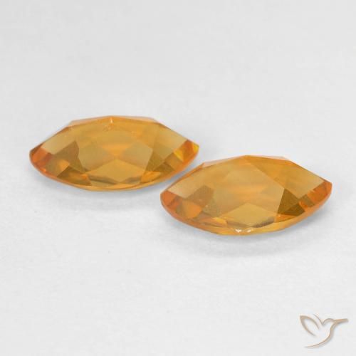 Gemme di Citrino Oro naturale da 1.70 ct, Taglio marquise, VS