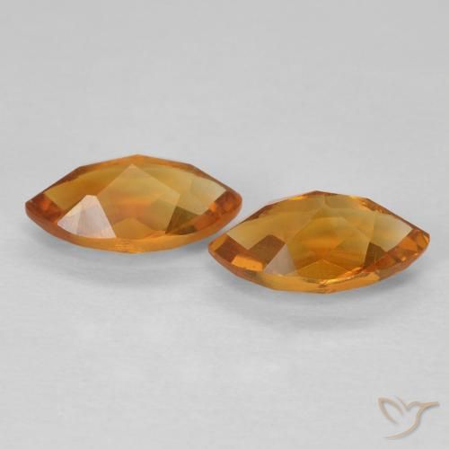 Gemme di Citrino Oro naturale da 1.88 ct, Taglio marquise, VS