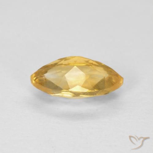 Citrino Arancio-Oro naturale da 0.97 ct, Taglio marquise, VS