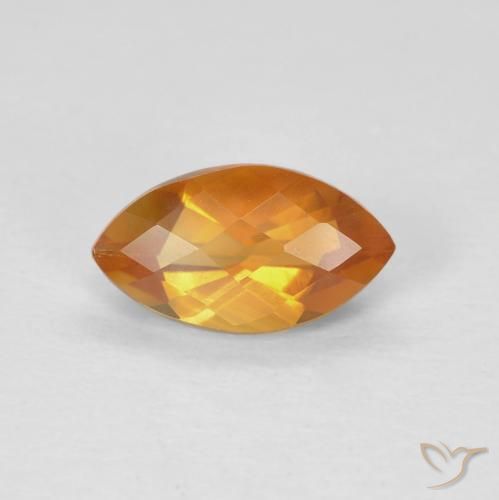 0.95ct Naturale Oro Citrino, Taglio marquise, VS