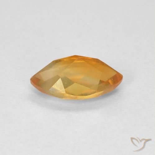 Citrino Oro naturale da 0.95 ct, Taglio marquise, VS