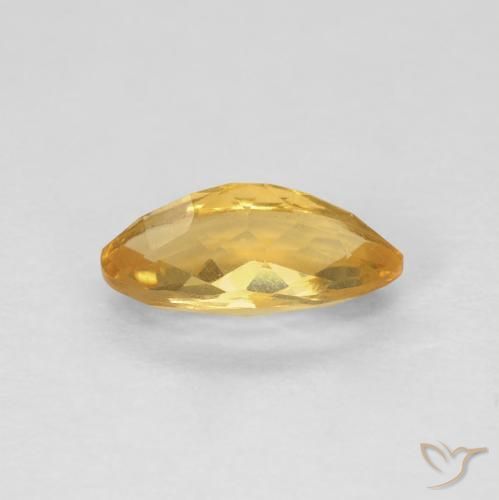 Citrino Arancio-Oro naturale da 0.92 ct, Taglio marquise, VS