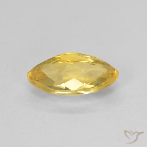 Citrino Arancio dorato naturale da 1.00 ct, Taglio marquise, VS