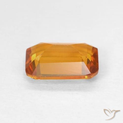 Citrino Arancio-Oro naturale da 1.22 ct, Ottagonale / Taglio smeraldo, VVS