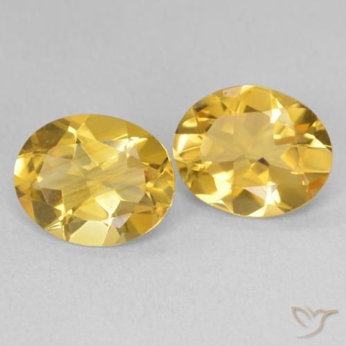 Gemme di Citrino Dorato naturale da 5.60 ct, Ovale, VVS-VS