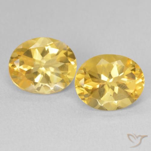 6.60ctw Naturale Dorato Citrino, Ovale, VVS-VS