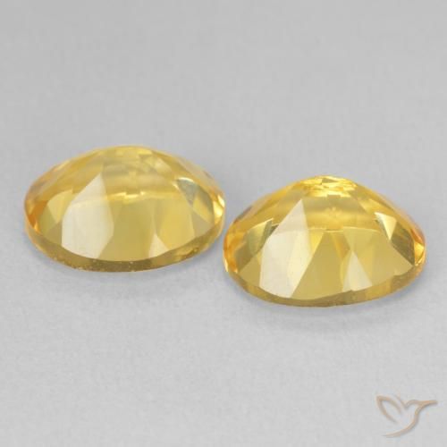 Gemme di Citrino Dorato naturale da 6.60 ct, Ovale, VVS-VS