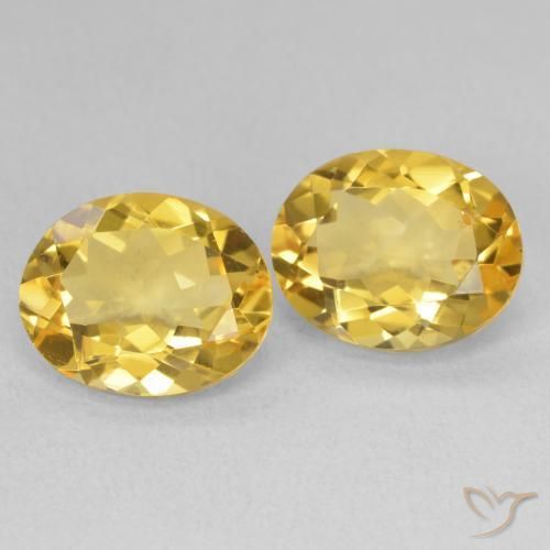 Gemme di Citrino Dorato naturale da 6.17 ct, Ovale, VVS-VS
