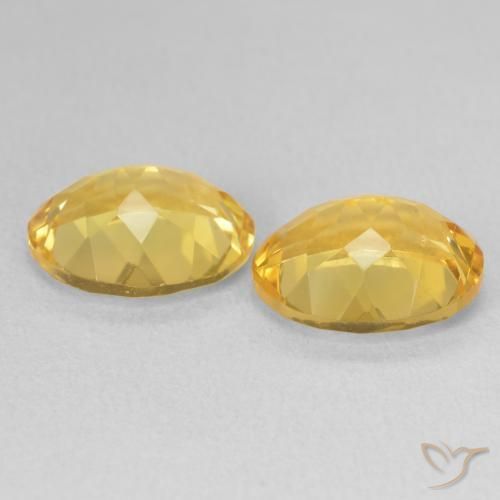 Gemme di Citrino Dorato naturale da 6.17 ct, Ovale, VVS-VS