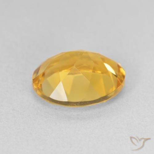 Citrino Oro profondo naturale da 3.31 ct, Ovale, VS