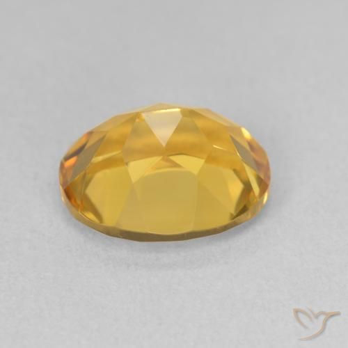 Citrino Dorato naturale da 3.55 ct, Ovale, VS