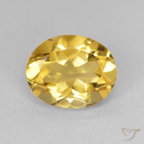 3.64ct Naturale Oro profondo Citrino, Ovale, VS
