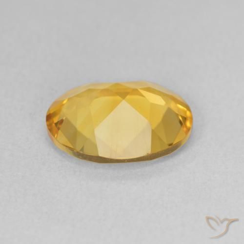 Citrino Oro medio naturale da 2.57 ct, Ovale, VS