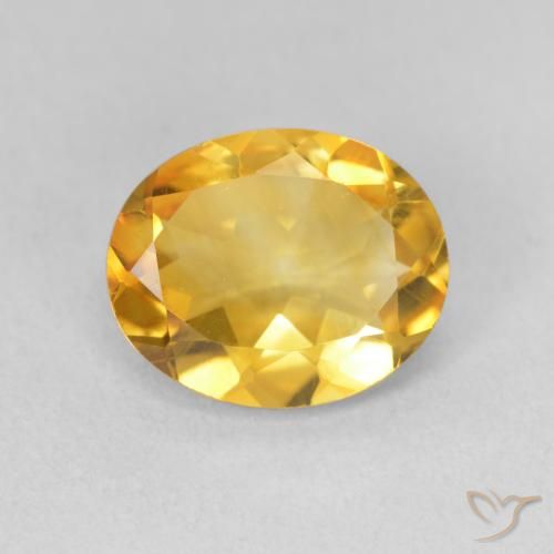 2.85ct Naturale Dorato Citrino, Ovale, VS