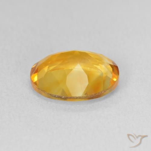 Citrino Dorato naturale da 2.85 ct, Ovale, VS