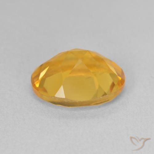 Citrino Oro medio naturale da 3.26 ct, Ovale, VS