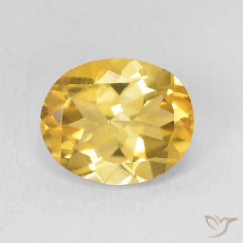 3.52ct Naturale Dorato Citrino, Ovale, VS