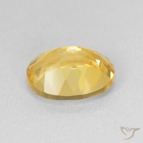 Citrino Dorato naturale da 3.52 ct, Ovale, VS