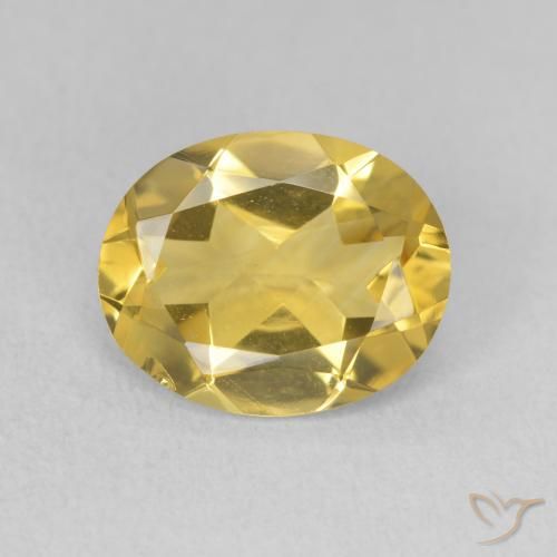 2.82ct Naturale Arancio dorato Citrino, Ovale, VVS-VS