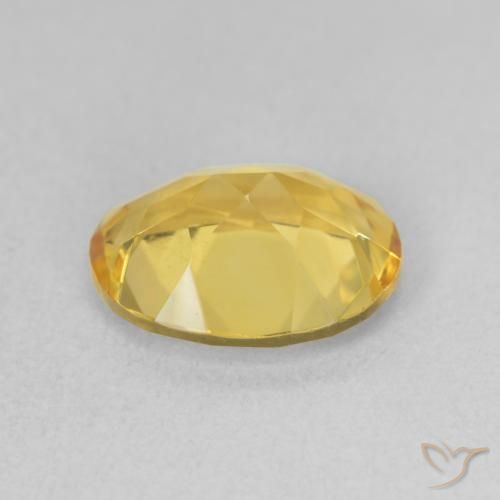 Citrino Arancio dorato naturale da 2.82 ct, Ovale, VVS-VS