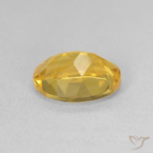 Citrino Dorato medio naturale da 2.44 ct, Ovale, VVS-VS