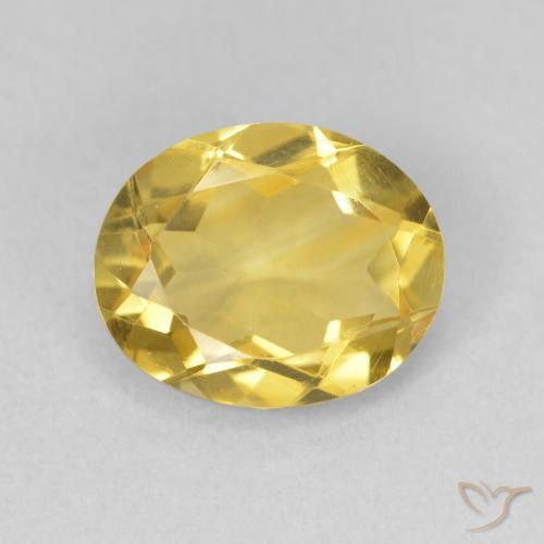 2.85ct Naturale Arancio dorato Citrino, Ovale, VVS-VS
