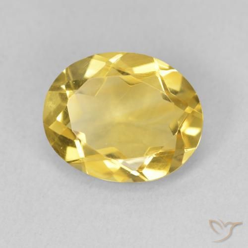 Citrino Arancio dorato naturale da 2.85 ct, Ovale, VVS-VS