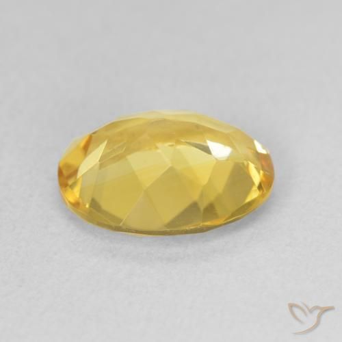 Citrino Arancio dorato naturale da 2.85 ct, Ovale, VVS-VS