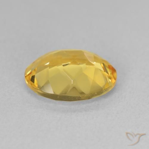 Citrino Dorato medio naturale da 2.94 ct, Ovale, Traslucido
