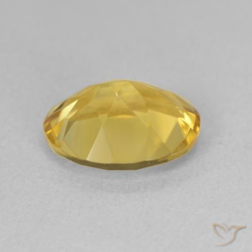 Citrino Arancio dorato naturale da 2.95 ct, Ovale, Traslucido